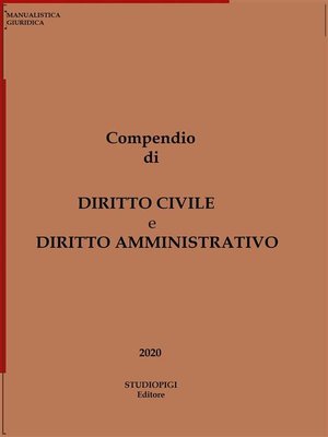 cover image of Compendio di DIRITTO CIVILE e DIRITTO AMMINISTRATIVO